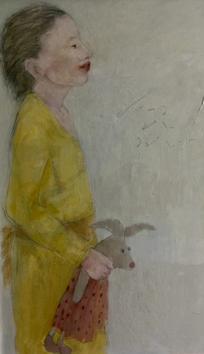 Joyce Gunn Cairns
The Velveteen Rabbit
Oil  58 x 36 cms
£550