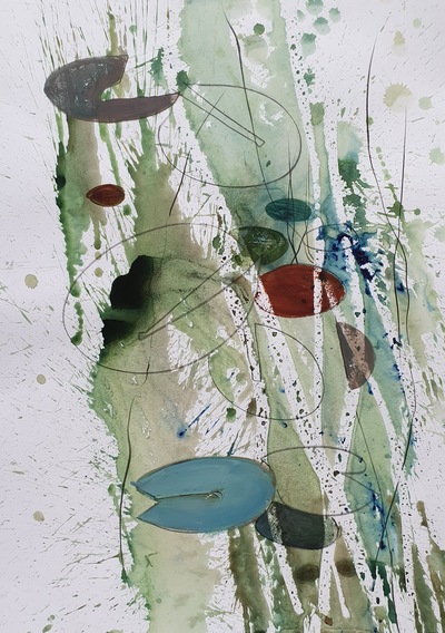 Drowned Leaves VII
Mixed Media on Paper 55 x 40 cm
£420