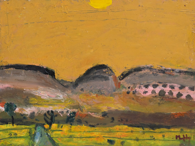 Ochre Sky
oil on board 35 x 46 cm
£1800