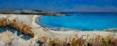 Feall Bay, Isle of Coll 
oil on canvas  20 x 50 cm
£950