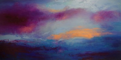 The Clouds are the Catchers of Dreams
oil on canvas 50 x 100 cm
£1200