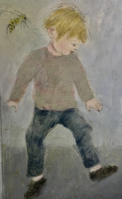 Joyce Gunn Cairns
Boy With Bee
Oil  68 x 40 cms
£595
SOLD