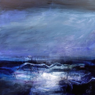 After the Storm
acrylic on canvas  80 x 80 cms
£2500