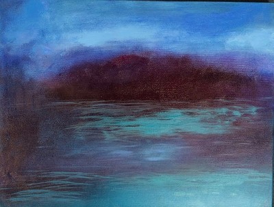 Jules Jackson
Last Light on the Water
oil on canvas  36 x 46 cm
£1000
 