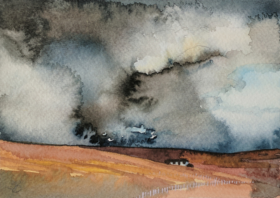 Tracy Butler
Storm Clouds
13 x 18 cms
SOLD
