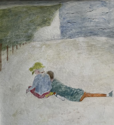 White Cliffs
oil on board  51 x 49
£490