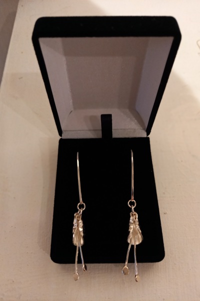 Sarah Anderson
Sterling Silver 
Cala Lily Earrings
£55
