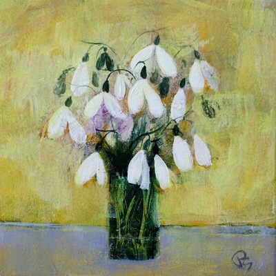 Snowdrops
acrylic on canvas  20 x 20 cms
£475
SOLD