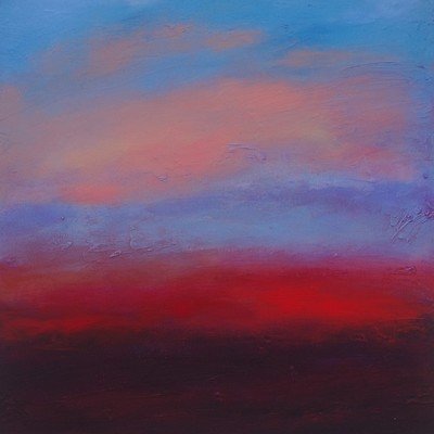 Warmth on the Horizon
oil on canvas 40 x 40 cm
£600