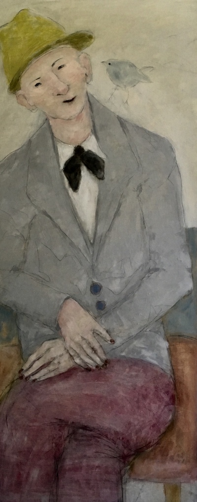 Joyce Gunn Cairns
After Modigliani
Oil  116 x 47 cms
£975
SOLD