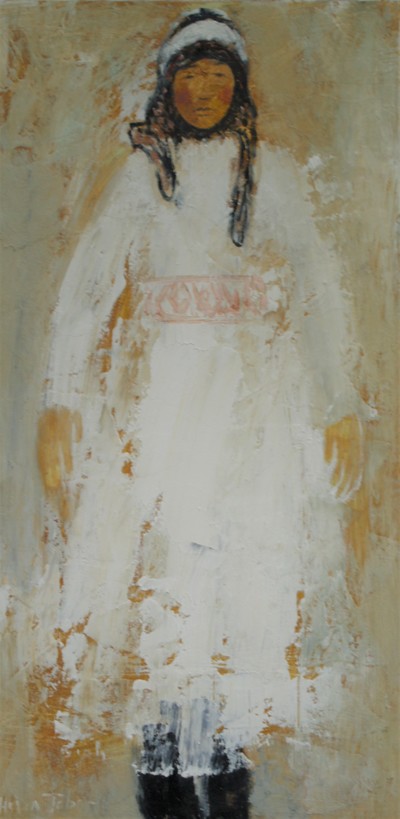 Helen Tabor
Snow Girl
Oil on canvas  54 x 28 cms
£950
SOLD
