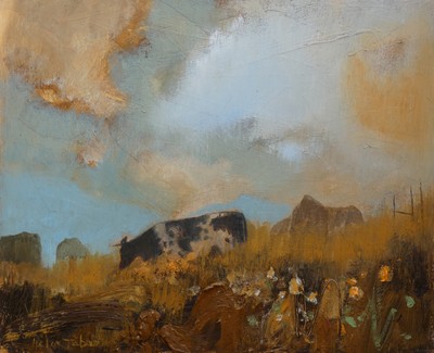 Cows in the Long Grass
Oil on board  34 x 40 cms
£895
SOLD
