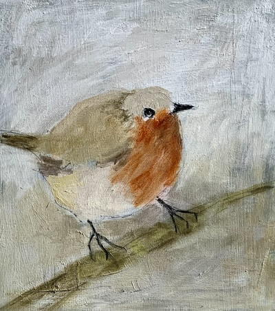 Wee Chappie
oil on board 23 x 21 cm
£380
SOLD