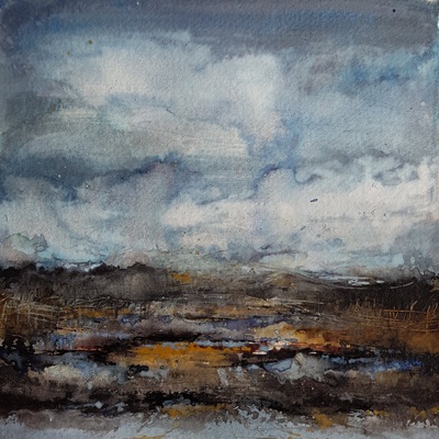 Naomi Rae
Low Tide, Brodick, Isle of Arran
Indian ink on paper  44 x 44 cms
£495