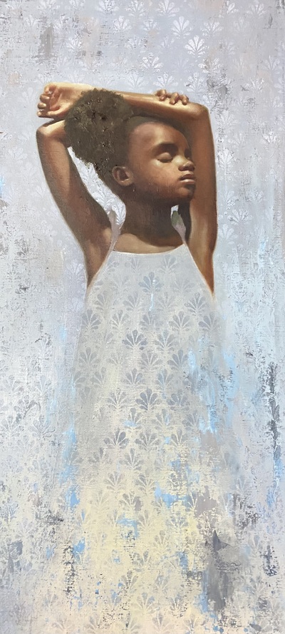 Biba
oil on canvas 59 x 27 cm
£650