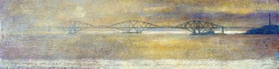 George Grant
Message from the Bridge
acrylic on panel 10 x 40 cm
SOLD 
