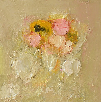 Alison McWhirter
Peace Roses Peony and Sunflower
oil on canvas 50 x 50 cm
£2950