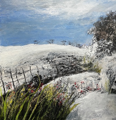 Sandra Moffat
Fresh Day
acrylic and pastel 40 x 40 cm
£1100