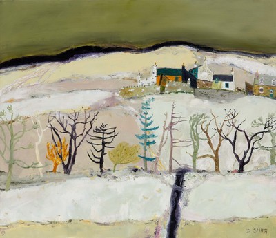 David Smith RSW
Winter Hill Farm, Cannich
Oil on canvas  65 x 75 cms
£3200