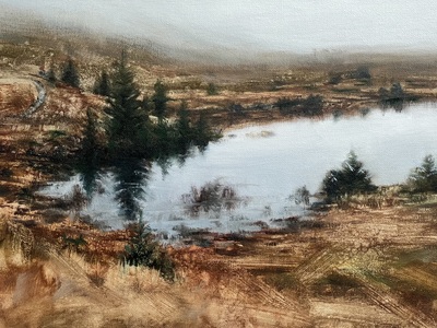 Al Bell
Burncrooks Reservoir
Oil on Canvas Panel 36 x 28 cms
£490