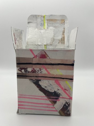 Georgia Wolfson
Looking After What You Love
mixed media collage box 18 x 9 x 5 cm	
£155