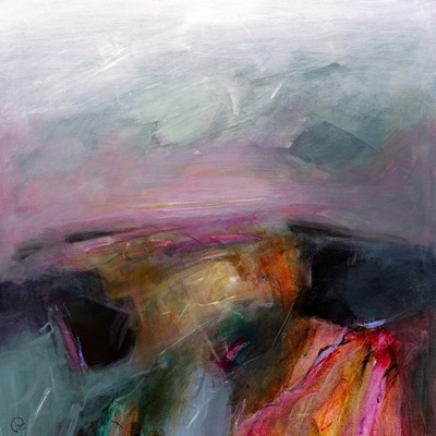 Patricia Sadler
Pink Sky at Sunset
Acrylic on canvas 70 x 70 cms
£2200