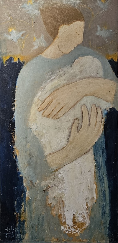 Helen Tabor
Tiny Baby
oil on board 50 x 25 cm
£1100