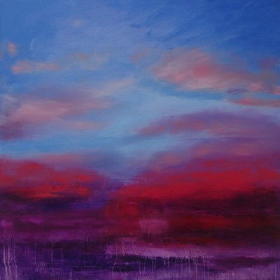 Cobalt Violet Glow
oil on canvas 80 x 80 cm
£1800