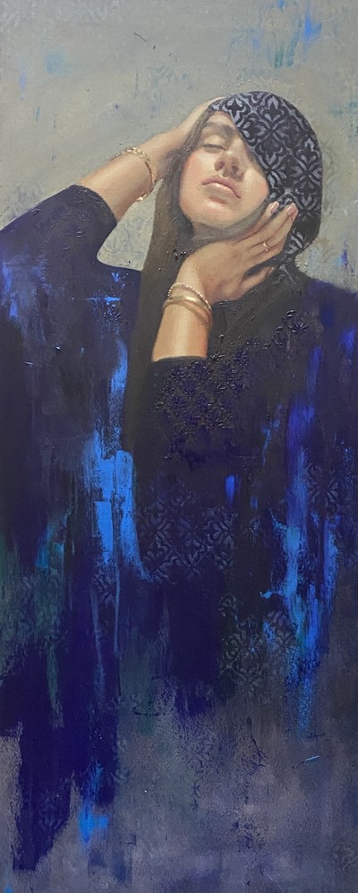 Sapphire
oil on canvas 100 x 40 cm
£1250