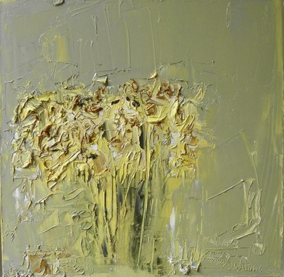 Daffodils in March 2020
Oil on linen 40 x 40 cms
£1990