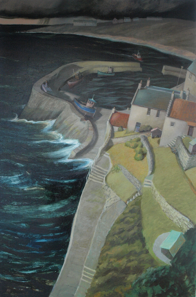 Stormy Day, Crail
Oil on panel  76 x 50 cms
SOLD
