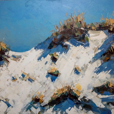 Sand Dunes, Isle of Coll
oil on canvas  50 x 50 cm
£1350