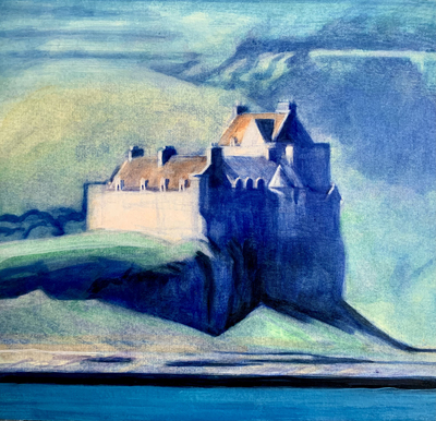 Maclean's Castle, Isle of Mull
oil on board  40 x 42 cms
£1850
SOLD